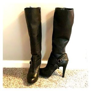 Womens leather boots
